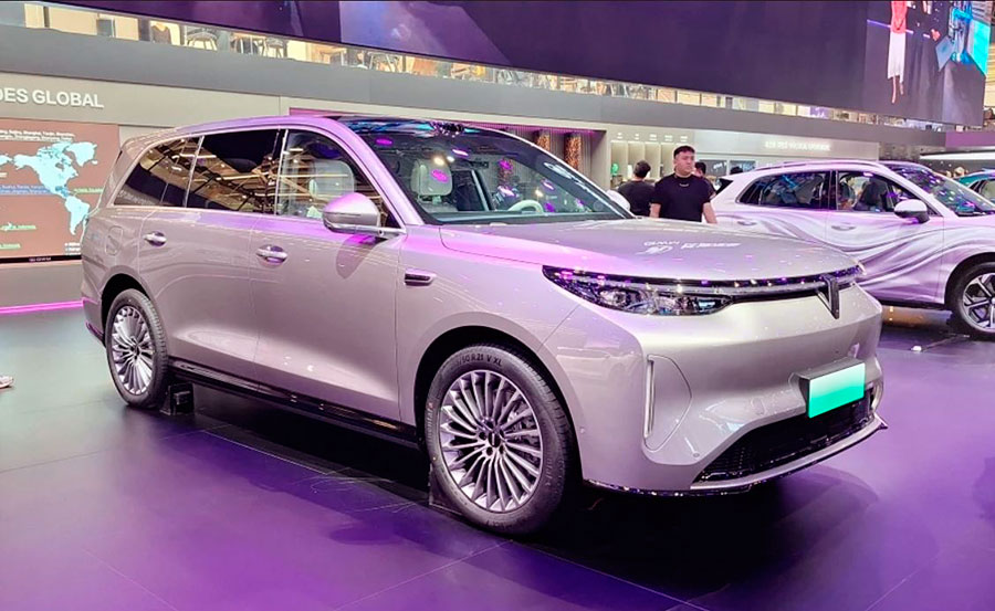 Продажи премиального гибридного кроссовера Wey V9X стартуют в России зимой 2026 г.