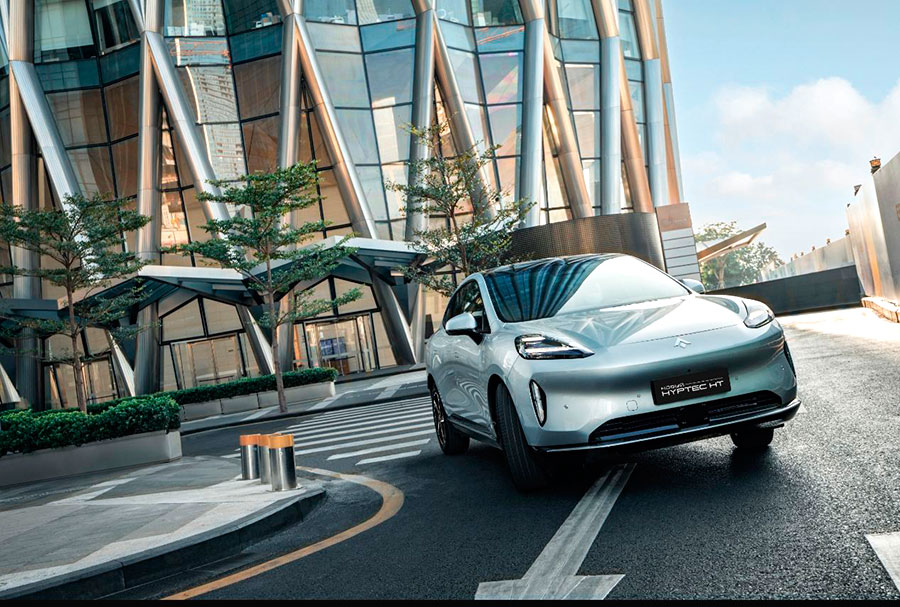 На российском рынке оформляют предзаказы на электрокроссовер GAC Hyptec HT