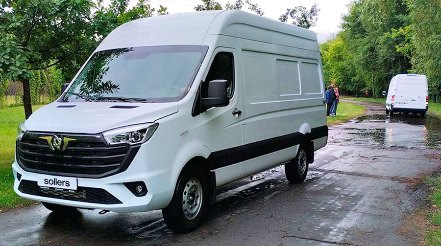 Российский производитель объявил о продажах линейки коммерческих автомобилей Sollers SF5 по цене от 3,27 млн. рублей