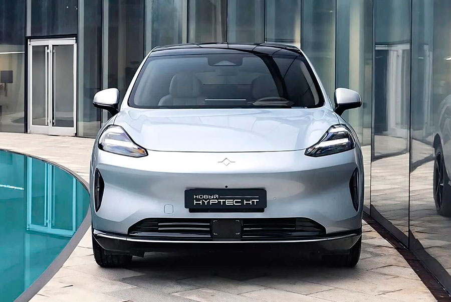 На российском рынке оформляют предзаказы на электрокроссовер GAC Hyptec HT