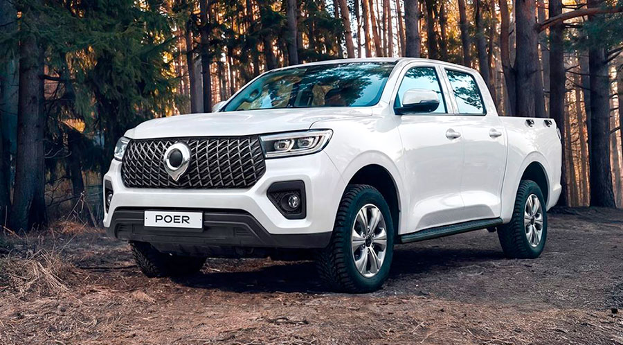 В РФ стартовали продажи новой модификации Great Wall Poer — с механической коробкой передач