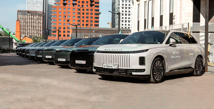 На российском рынке скоро появится внедорожник Esteo Exlantix ET8 с дальностью хода свыше 1100 км