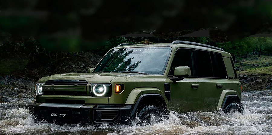 Сколько стоит новый премиальный внедорожник Esteo V27?