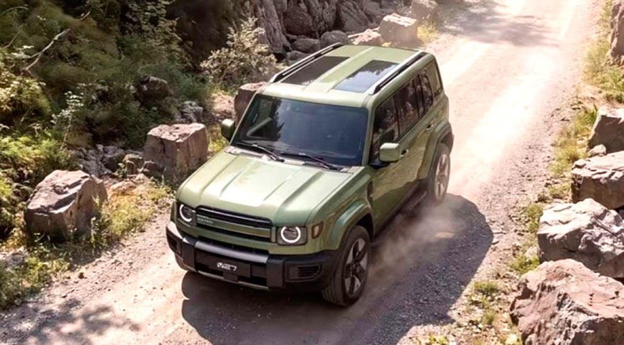 Сколько стоит новый премиальный внедорожник Esteo V27?