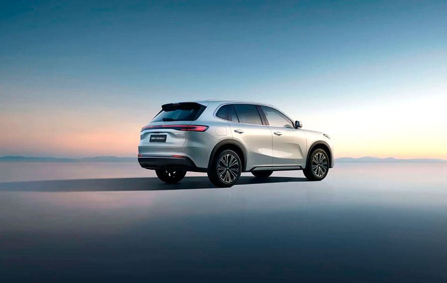Цены и комплектации последовательного гибрида Geely EX5 EM-R для России