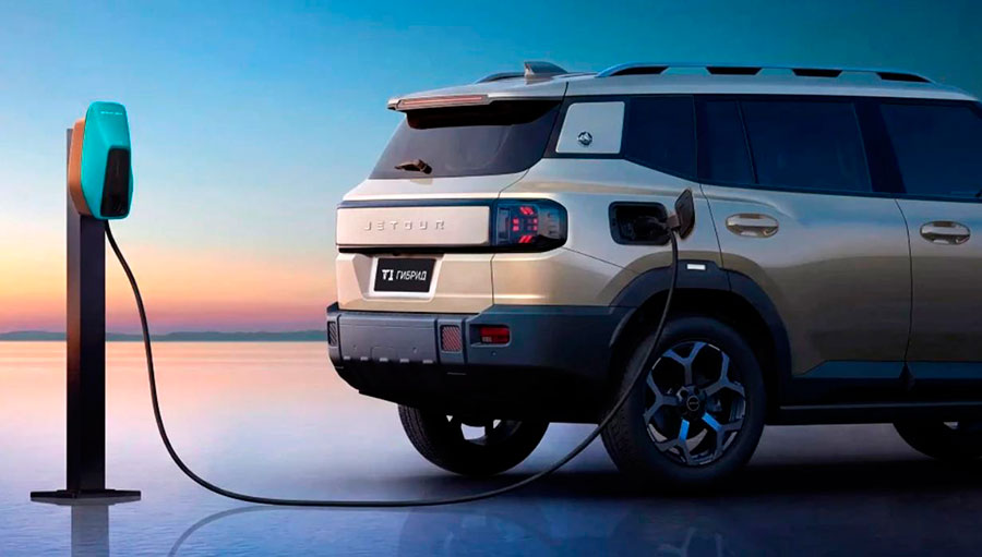 Jetour T1 PHEV для России: 347 л. с., передний привод и 1400 км хода