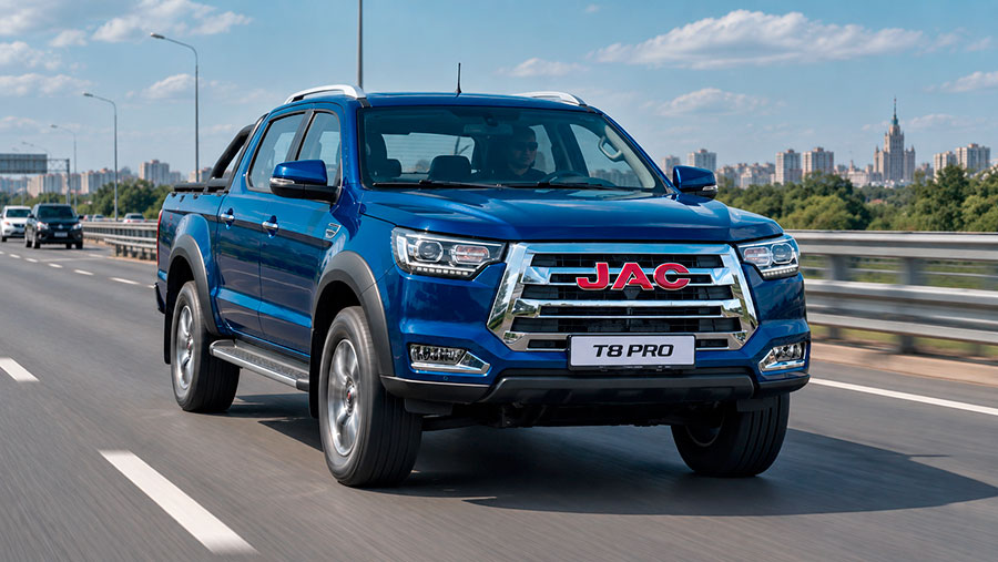JAC T8 PRO возвращается в Россию: два мотора и богатое оснащение
